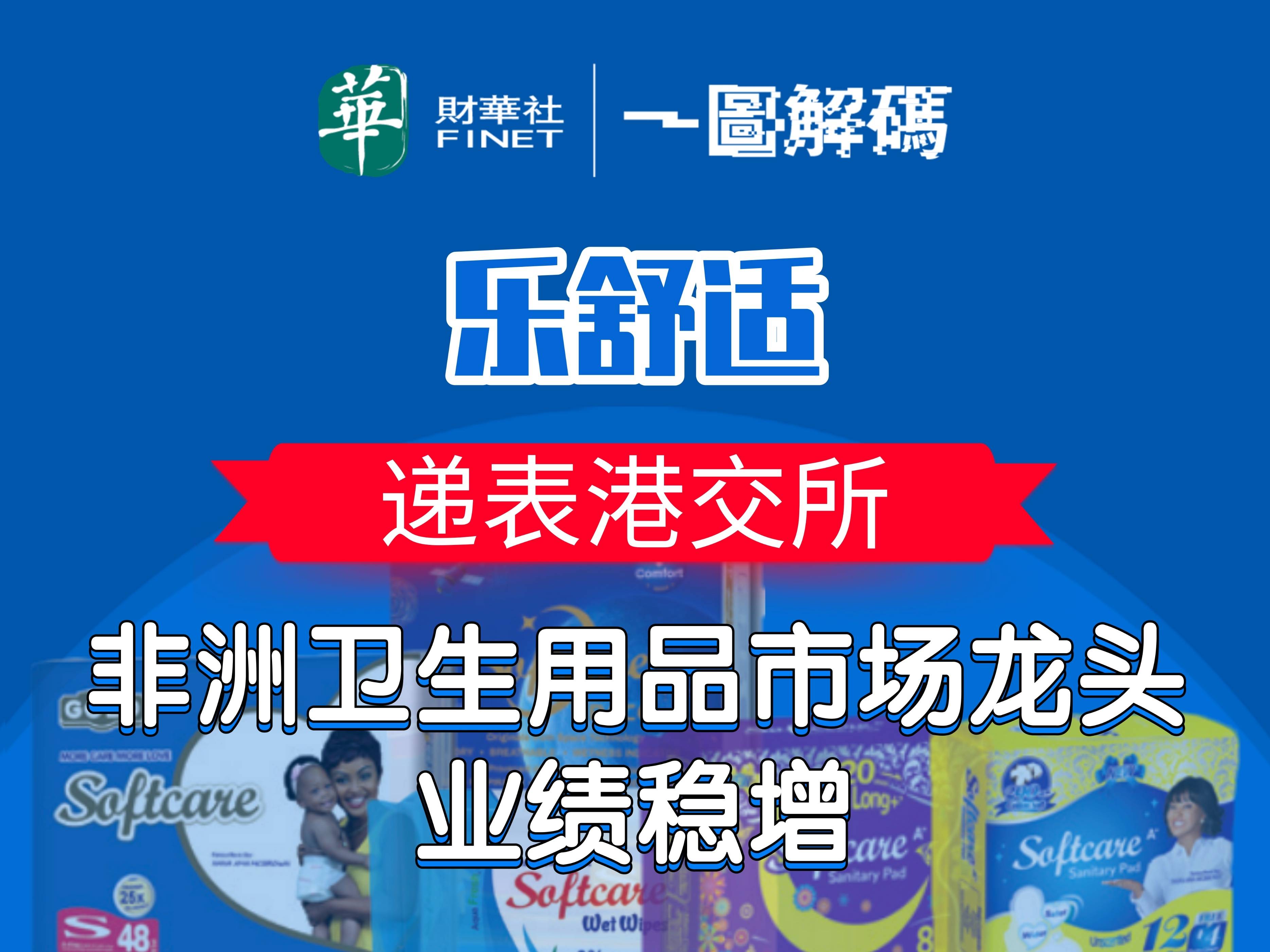 樂舒適遞表港交所 非洲衛生用品市場龍頭的穩健增長與個人衛生用品銷售趨勢